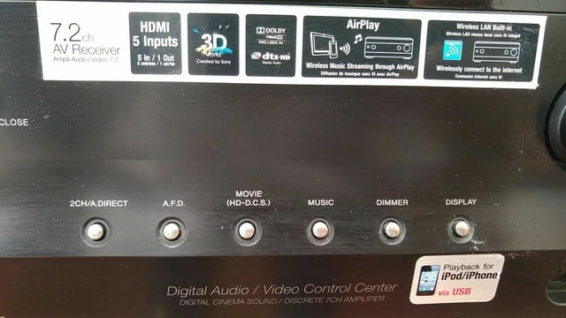 Sony STR-DN1030 7/2 Канала Ресивър-Интернет Радио плеър, city of Plovdiv | Amplifiers & Boards - снимка 6
