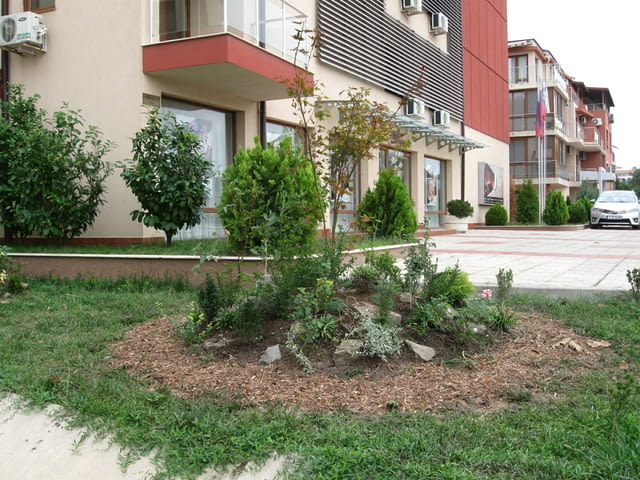 Озеленяване-проектира-градини-дренаж-напояване-растения-чим цветя мулч - снимка 4