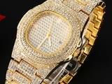 Позлатен мъжки часовник реплика на ”Rolex”