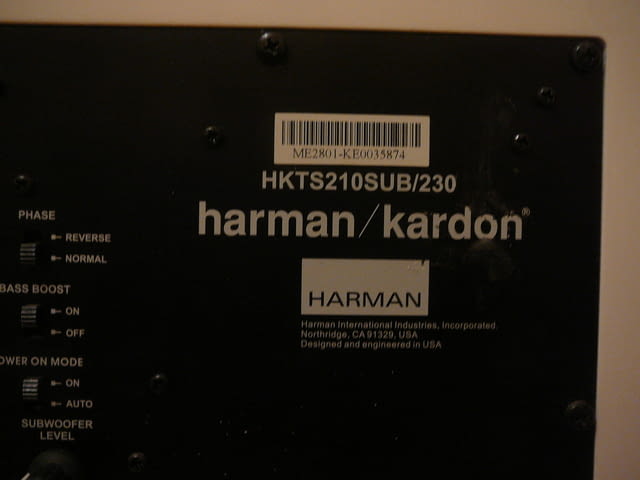 Harman kardon hkts10sub - град Пазарджик | Ресийвъри / Усилватели - снимка 5