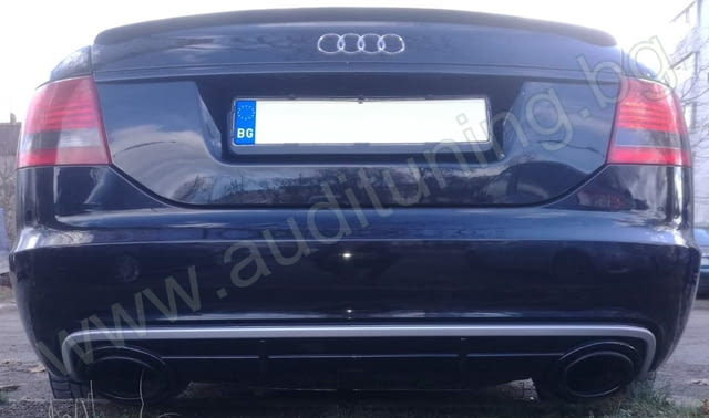 Дифузьор RS6 визия за А6 C6 4F PFL Audi, A6 - град София | Автомобили / Джипове - снимка 2