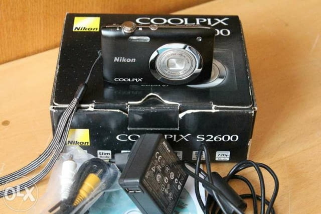 HD Nikon Colpix S2600 14MP фотоапарат като нов, град Видин | Фотоапарати / Фото Техника - снимка 1