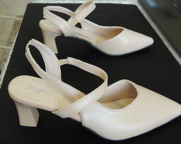 Дамски обувки с висок ток Spring/Summer, Elegant, White - city of Samokov | Women’s Shoes - снимка 3