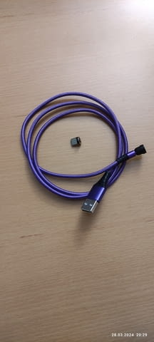 Продавам магнитен - usb кабел за зареждане, city of Rusе | Parts & Accessories - снимка 2