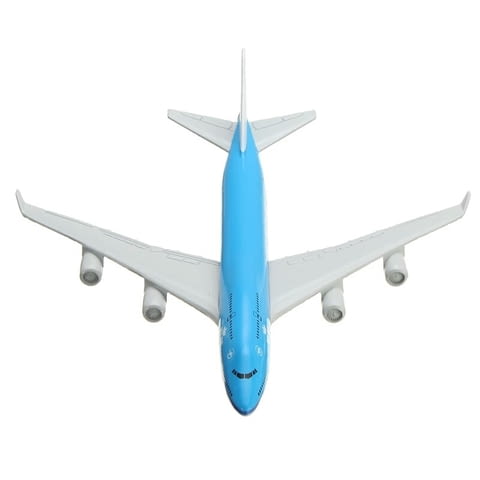 Бойнг 747 самолет модел макет KLM Нидерландия метален лайнер, град Радомир - снимка 2