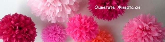 Помс хартиени цветя - град София | Услуги - снимка 1