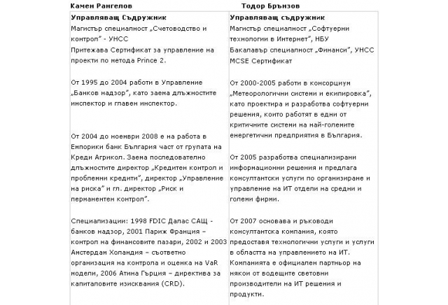 Би Ем Пи ООД - град София | Финансови брокери и Консултанти - снимка 2