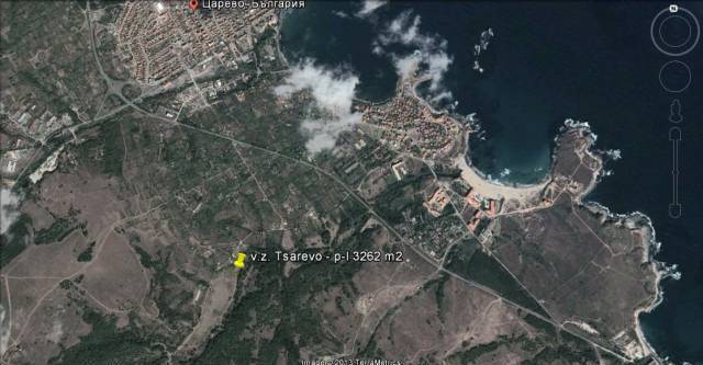 Продава 9787 кв.м. в Царево, в.з. "Дядо Зиркова воденица, град Царево | Парцели / Земя - снимка 1