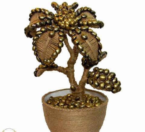 Сувенир - Декоративно цвете с кафе - 30 см - град София | Други - снимка 6