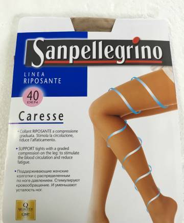 Sanpellegrino 40den черни, сиви, телесни, лешник масажиращи стягащи чорапогащници 40-102кг Санпелегрино - снимка 3