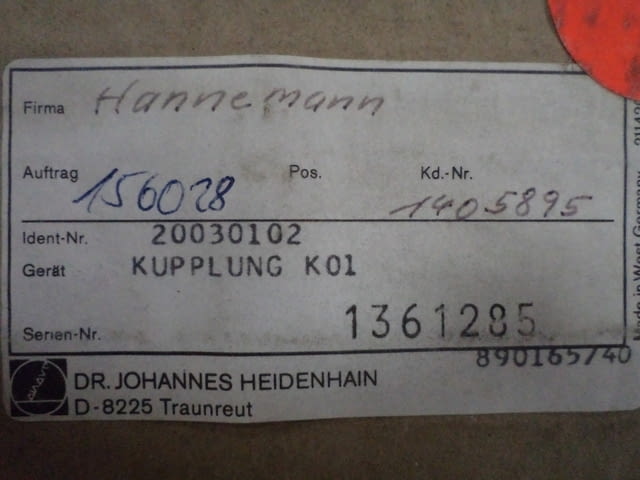 Съединител HEIDENHAIN K01 - град Пловдив | Машини / Съоръжения - снимка 8