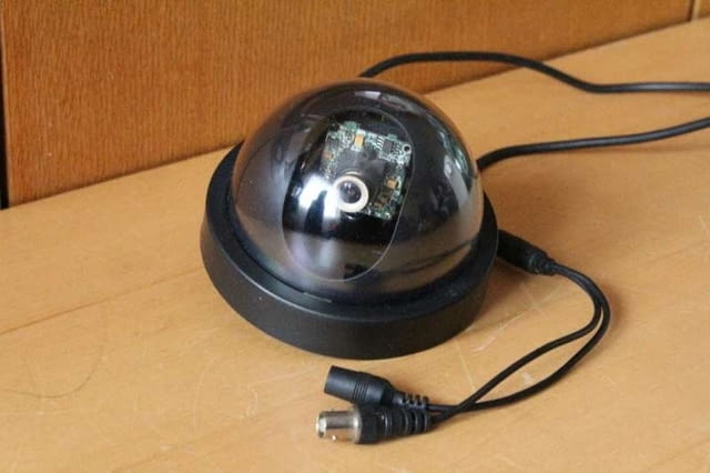 Камера за видеонаблюдение куполна цветна, град Видин | Фотоапарати / Фото Техника - снимка 1