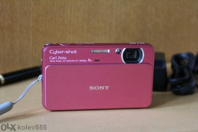 Фотоапарат Sony Carl Zeiss 14 пиксела метален корпус, град Видин | Фотоапарати / Фото Техника - снимка 2