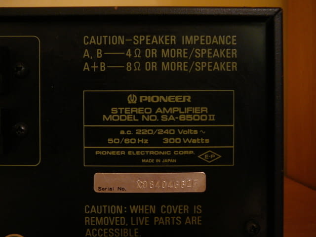 Pioneer sa-6500 ii - град Пазарджик | Ресийвъри / Усилватели - снимка 6