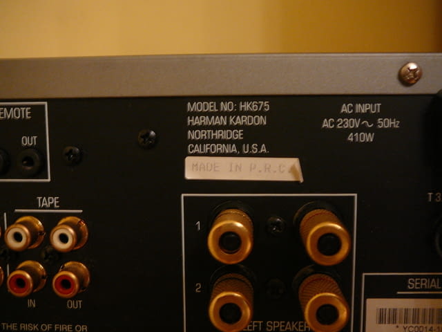 Harman kardon hk-675 Harman/Kardon - град Пазарджик | Ресийвъри / Усилватели - снимка 5