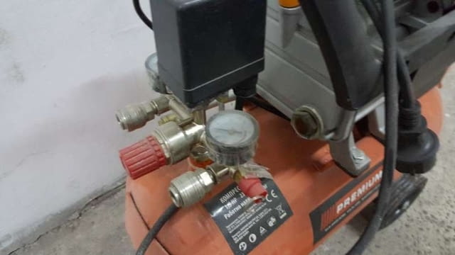 Компресор малък Matrix AC 2000-25 1500W 24L - city of Vidin | Instruments - снимка 4