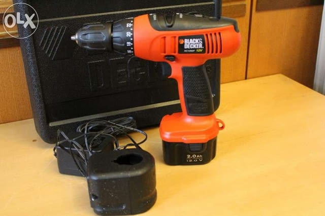 Винтоверт дрелка двускоростна професионална Black & Decker 12V - снимка 1