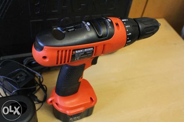 Винтоверт дрелка двускоростна професионална Black & Decker 12V - снимка 4