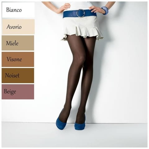 Jolie Folie 50DEN 20 цвята плътен едноцветен чорапогащник 40-85кг цветни плътни чорапогащници - снимка 6