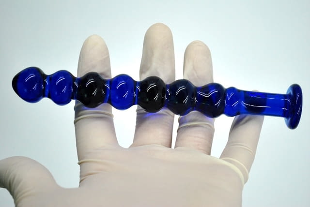 Стъклено дилдо Ice pleasure Анални дилда - град София | Sex Shops - снимка 4