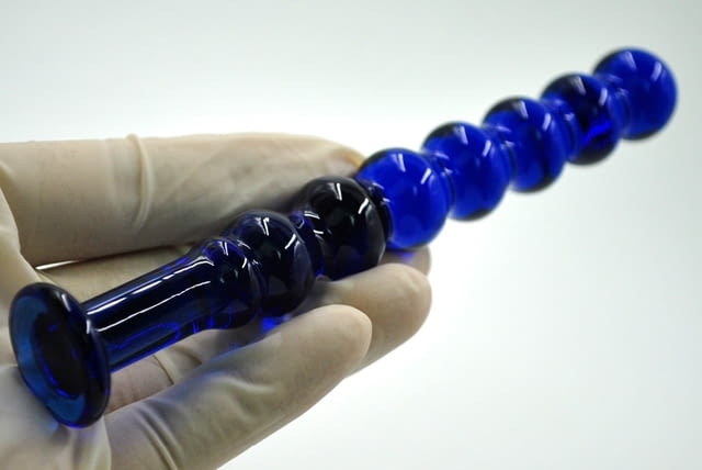 Стъклено дилдо Ice pleasure Анални дилда - град София | Sex Shops - снимка 5