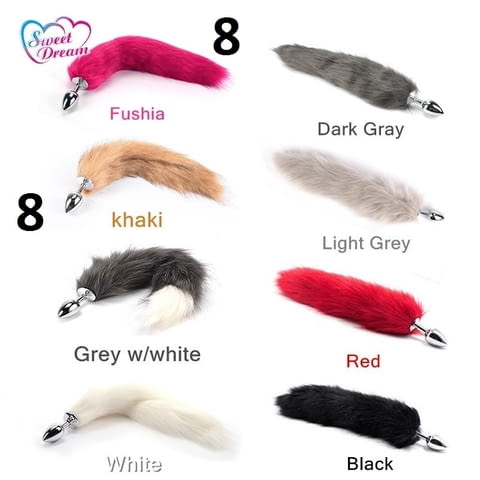 Анален Разширител от неръждаема стомана с лисича опашка, град София | Sex Shops - снимка 1