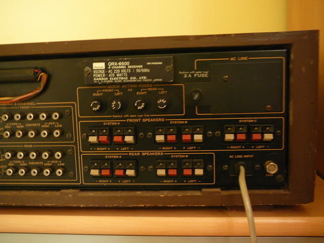 Sansui qrx-6500 - град Пазарджик | Ресийвъри / Усилватели - снимка 9