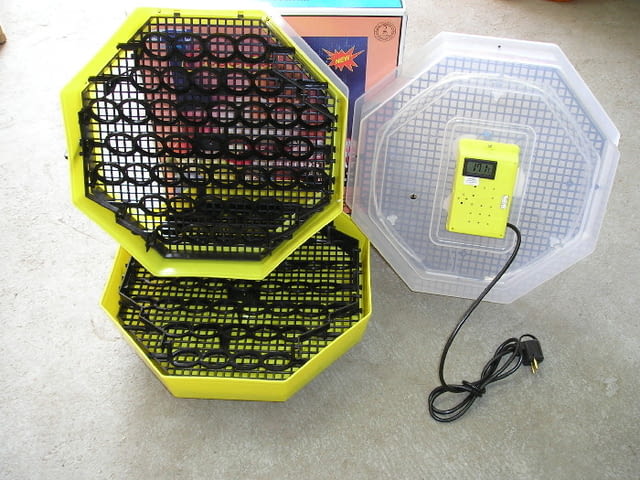 Продавам инкубатори, 82бр.яйца с влагомер, официален вносител на Румънски инкубатори - снимка 1