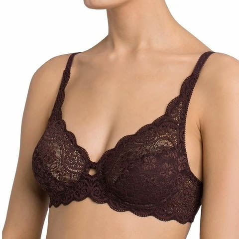 Triumph 85J кафяв сутиен мека чашка Amourette 300 Триумф сутиени големи размери - снимка 1