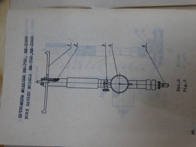 Вътромер НИ-1000 руски 700-1000 mm - град Пловдив | Инструменти - снимка 10
