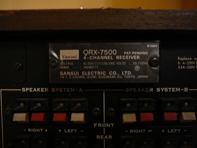 Sansui qrx-7500 - city of Pazardzhik | Amplifiers & Boards - снимка 8