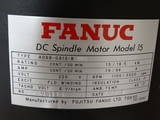 CNC Шпиндел-Мотор FANUC Model 15