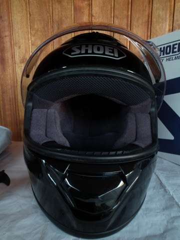 Shoei Qwest с микрофон и слушалки мото шлем каска - град Левски | Други - снимка 2