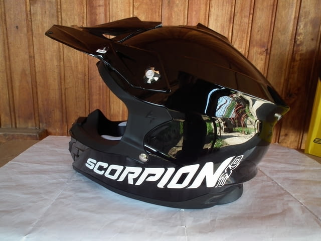 Scorpion VX-15 Evo Air с помпа нов мото шлем каска - град Левски | Други - снимка 3