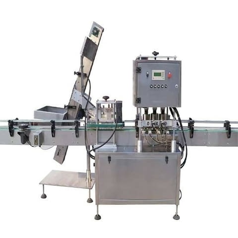 Автоматична вакуум затваряща машина за туист оф капачки, град София | Промишлено Оборудване - снимка 1