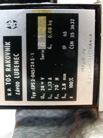 Разпределител хидравличен TOS, 24V Металургия, На дребно - град Пловдив | Промишлено Оборудване - снимка 4