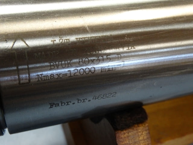 Шпиндел за шлайф VBUK 80x315 Машиностроене, На дребно - град Пловдив | Промишлено Оборудване - снимка 7