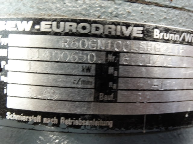 Мотор-Редуктор SEW Eurodrive - city of Plovdiv | Machinery - снимка 8