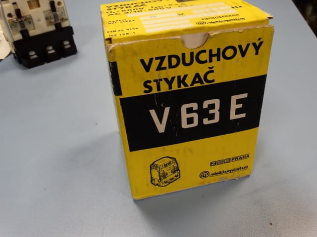 Контактор чешки V63E Машиностроене, На дребно - град Пловдив | Промишлено Оборудване - снимка 2