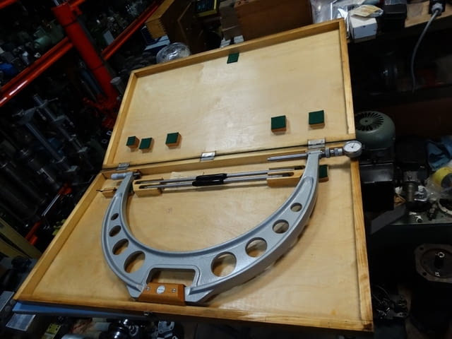 Микрометър 400-500 mm с индикаторен часовник - град Пловдив | Инструменти - снимка 1