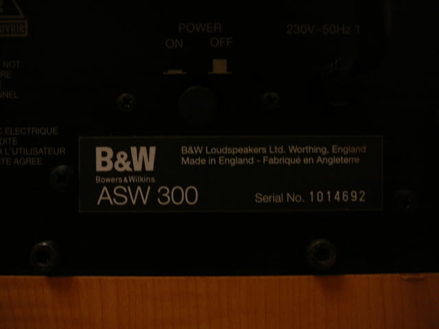 B&w asw 300 - city of Pazardzhik | Amplifiers & Boards - снимка 5