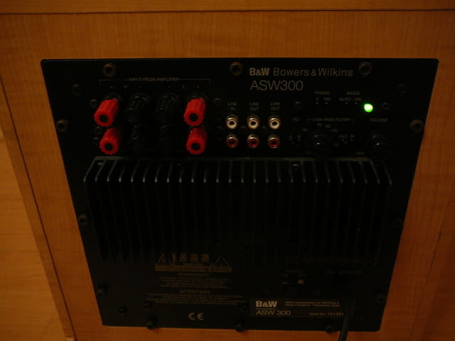 B&w asw 300 - град Пазарджик | Ресийвъри / Усилватели - снимка 8