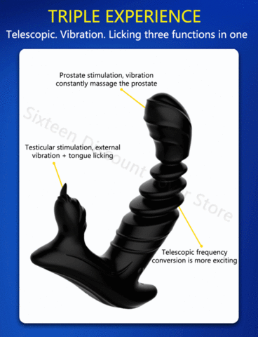 Уникален телескопичен простатен(П)-масажор П-точка - град София | Sex Shops - снимка 1