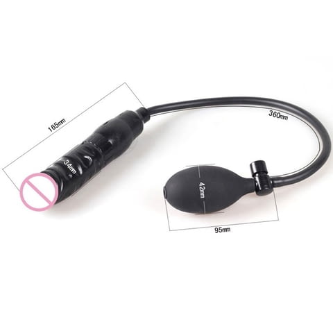 Различни видове Анални надуваеми разширители с помпа Elvis Black - снимка 12