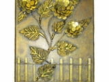 Сувенир - Пано декорация за стена "Вълшебни цветя" - 40 см. Модел DM-9029