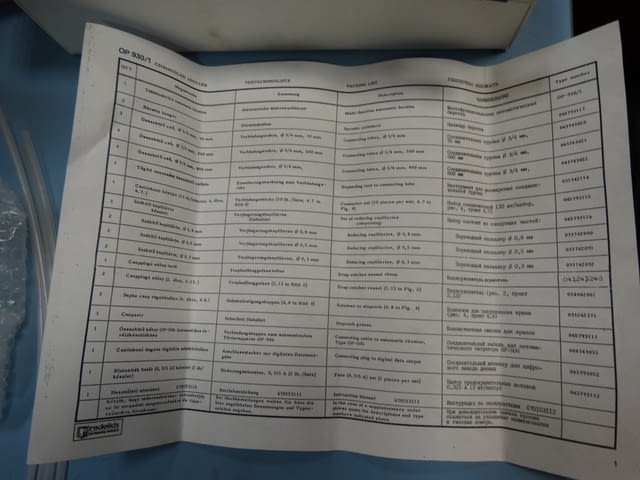 Лабораторен диспенсер OP-930/1 Химическа промишленост, На дребно - град Пловдив | Промишлено Оборудване - снимка 9