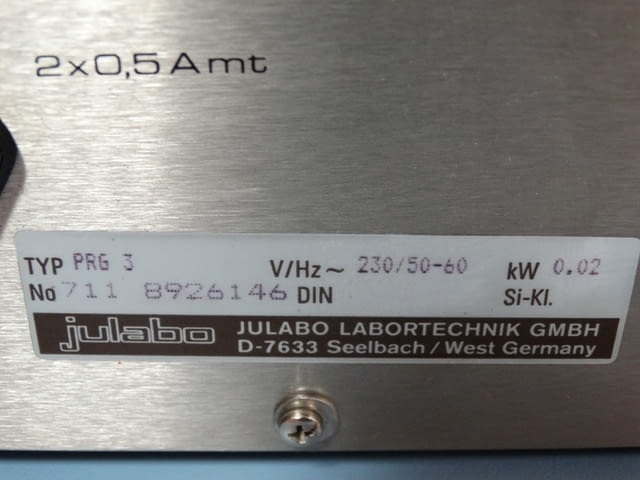 Лабораторен програматор JULABO PRG 3 Хранително-вкусова промишленост, На дребно - град Пловдив | Промишлено Оборудване - снимка 6
