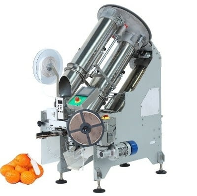 Полуавтоматична машина за опаковане на зеленчуци и плодове в мрежа - снимка 1