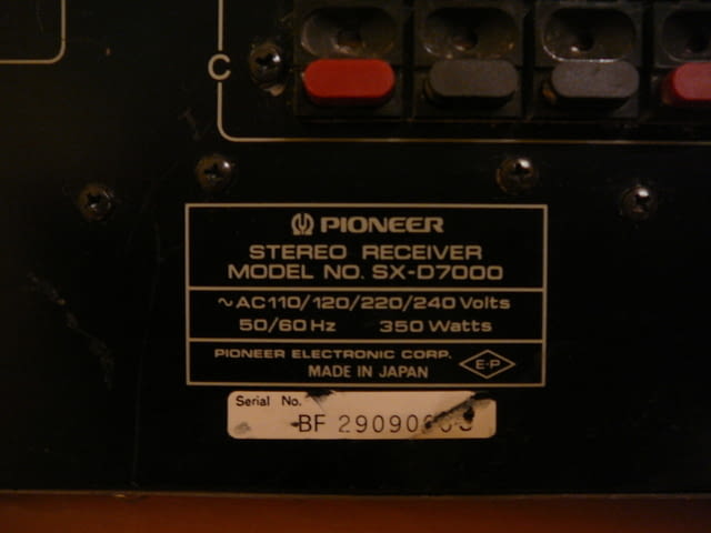 Pioneer sx-d7000 - city of Pazardzhik | Amplifiers & Boards - снимка 8