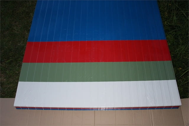 Облицовъчна пластифицирана трапецовидна ламарина TR2x60-1200, city of Sofia - снимка 11